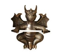 predolo Sculpture Murale en résine représentant Un Dragon médiéval, créature Fantastique, Style C