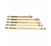 predolo Serre Joint Réparation Violon Outil Luthier Pince Ajustable Étau Luthier Kit Métal en Laiton Pression Régulière pour, Pince De Jointure De Panneau Pour Violoncelle, Lot De 5