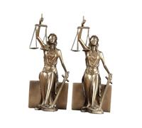 predolo Serre-livres Décoratifs En Forme de Statue de La Justice, Sculpture Romaine Facture, Cadeau Idéal pour Un Ami, Ornement de Bureau Ou de Table