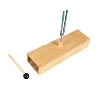 predolo Singing Tone Tuning Fork Ensemble avec Maillet et Boîte de pour L'éducation Aux Sciences, Fork de Réglage de 256 Hz