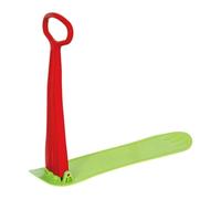 predolo Snowboard avec Guidon Enfants Adolescents Sled Board Compact Pliable Portable Sandboard Ski Skate Adapté pour Descente Activités Extérieures Sports D', Rouge Vert