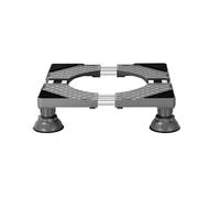 predolo Socle Machine à Laver Anti-Vibrations Base Lave-Linge Surélevé Plateforme Élévatrice pour Buanderie, Maison, Cuisine, Pieds D Éléphant Surélevés Ordinaires Hauteur Totale 11-14cm Double Tube