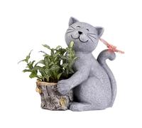 predolo Statuette de Solaire pour Jardin, Figurine Lumineuse D'extérieur étanche, Sculpture Animale, Ornement de Jardin pour Terrasse et Décoration I