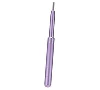 predolo Stylo de massage de réflexologie faciale en alliage d'aluminium, portable, pour poignets, nez, yeux, oreilles et bras, Violet