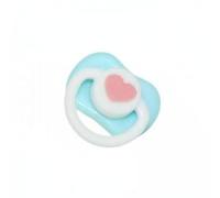 predolo Sucette pour Poupée 2xOB11, Design Mignon, Détail Cœur, Miniature, Article de Confort, 5 pièces
