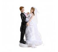predolo Sujet de Gâteau de Mariage Romantique Statuette Couple Mariés Souvenir Mémorable, B