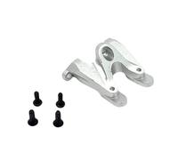 predolo Support d'aileron arrière RC 1:24, accessoire RC, support d'aileron arrière en métal modifié à faire soi-même, pièces de rechange pour voiture, Argent
