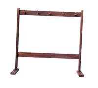 predolo Support de carillon à vent en bois, support de carillon, pièce maîtresse de table d'intérieur, de gong élégant à suspendre pour exposition, L