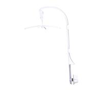 predolo Support de Cloche pour lit de bébé, Mobile, Fixation pour Stent de lit de bébé, Suspension de 84 cm, antidérapant, Support de Bras Rotatif pour Mobile