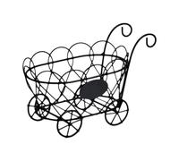 predolo Support de Frites Panier Présentoir Snack Métal Nettoyage Facile Convient pour Café Restauration Cantine Événement, Chariot