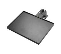 predolo Support de Micro, étagère Utilitaire avec Pince, Hauteur Réglable, Portable, Matériau PP, Rotatif à 360°, Polyvalent, Support, 22,5 x 16,5 cm