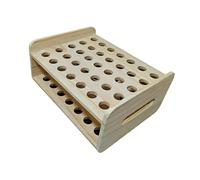 predolo Support de rangement pour ciseaux en bois, présentoir, organisateur de bureau, porte-crayons pour crayons à sourcils, pour atelier de loisirs