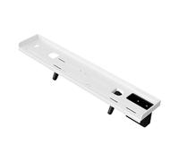 predolo Support de Rangement pour Téléviseur, étagère Suspendue pour Appareils, Blanc, 54cmx13cm