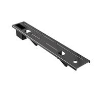 predolo Support de Rangement pour Téléviseur, étagère Suspendue pour Appareils, Noir, 60cmx10cm