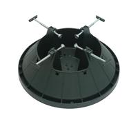 predolo Support de Sapin de Noël Base de Sapin Socle pour Arbre de Noël Support Stable Réservoir d'eau Intégré Matériau PP Adapté Aux Chambres Fêtes, M