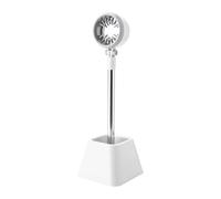 predolo Support de sèche-Cheveux pour Animaux de Compagnie, Angle réglable, Compact, antidérapant, Rotation à 180 degrés, pour Salle de Bain, Usage Quotidien, Blanc