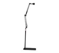 predolo Support de sèche-Cheveux Support sur Pied Pratique Mains Libres Angle de Hauteur réglable pour Chien Chat toilettage ménage, Noir