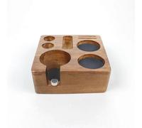 predolo Support Tassage avec 8 Trous Pratique Support Porte-Filtre Professionnel Organisateur pour Amateurs D'expresso, 51-54mm
