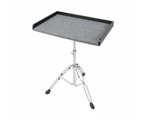 predolo Table de Table de Percussion En Bois Multifonction Plateau Percussion sur Pied Construction Accessoire Musical pour Studio, Répétition, Plateau Semi-fermé
