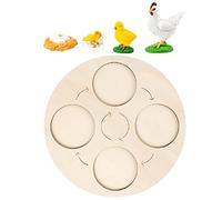 predolo Tableau d'évolution en bois pour l'apprentissage des animaux sauvages