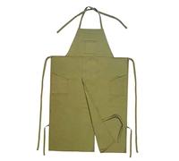 predolo Tablier de Poterie Tablier à Bavette Fendu pour Atelier D'art de Poterie DIY Fête Dessin BBQ