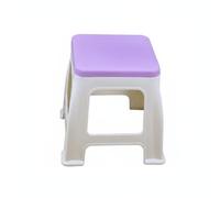 predolo Tabouret Bas en Plastique Coloré Tabouret Bas Antidérapant Robuste Siège D'appoint pour Enfants, Violet, S