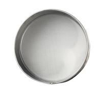 predolo Tamis à Farine Rond En Céramique émaillée, Acier Inoxydable, Multifonctionnel pour Réduire En Poudre, Filtrer de Poterie et Les Boues, 30cm