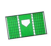 predolo Tapis de frappeur de baseball, cage de frappe, entraînement au lancer, Style B