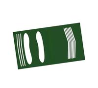 predolo Tapis de frappeur de baseball, cage de frappe, entraînement au lancer, Style D