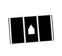 predolo Tapis de frappeur de baseball, cage de frappe, entraînement au lancer, Style G