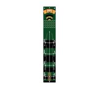 predolo Tapis de Golf Putting Tapis D'Entraînement Pratique Amélioration Précision Accessoire Portable Pliable en Polyester Adapté à La Maison Bureau Extérieu, Style A