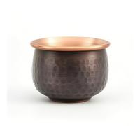 predolo Tasse à Thé En Cuivre Épais Tasse à Thé Élégant Gobelet pour Collectionneurs, Couleur Rétro, Moyen