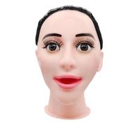 predolo Tête de mannequin femme, présentoir à perruques, support de rangement pour chapeaux de aléatoire pour le séchage et le coiffage