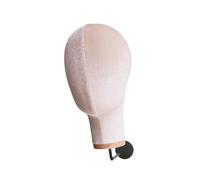 predolo Tête de mannequin murale, support de perruque polyvalent, léger, tendance et robuste, pour magasin de détail et maison, Beige