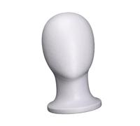 predolo Tête de mannequin, tête de mannequin, polyvalent, stable, stand de perruque, support de perruque pour coiffure à coiffure de prudence de joaillerie