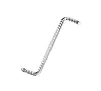 predolo Tournevis Offset Coudé Double Extrémité Embouts Plat et Phillips Poignée Ergonomique Antiglisse Acier Haute Dureté Adapté pour Réparation É, 6 Mm