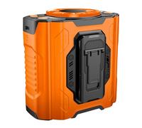 predolo Ventilateur à Courroie Haute, Ventilateur Portable rafraîchissant pour Les, l'escalade, la randonnée et Le Bureau, Orange