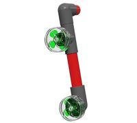 predolo Ventilateur de Sortie d'eau pour Aquarium, Ventilateur Rotatif Multifonction, Kit de Raccords de Tuyauterie, Accessoires de Sortie pour Aquarium (, Ventilateur Vert, Diamètre Intérieur