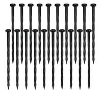 Préduisés en Pays, 100pcs en spiraux de pelouse, aménagement paysager, Plastique réutilisable pour Terre, barrière de Mauvaises Herbes, Cour, Jardin, Gazon Artificiel