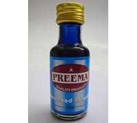 Preema Colorant alimentaire liquide pour décoration de gâteaux Bleu 28 ml