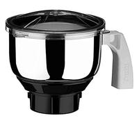 Preethi MG 509 Medium Mitigeur Pot pour Eco Twin, ECO Plus/Chef Pro et feuilles Bleu, 1-liter, Argent
