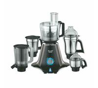 Preethi Zodiac MG 218 750W 5 pots mélangeur broyeur noir gris clair avec adap...