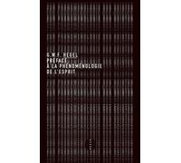 Préface à la phénoménologie de l'esprit