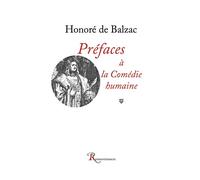 Préfaces à la Comédie humaine