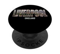 Préfecture de Liverpool Angleterre City Royaume-Uni Vintage PopSockets PopGrip Adhésif
