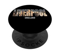Préfecture de Liverpool Angleterre City Royaume-Uni Vintage PopSockets PopGrip Adhésif