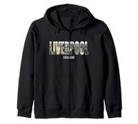 Préfecture de Liverpool Angleterre City Royaume-Uni Vintage Sweat à Capuche
