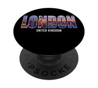 Préfecture de Londres Angleterre City Royaume-Uni PopSockets PopGrip Adhésif