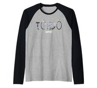 Préfecture de Tokyo Japan Tokyo City of Tokyo Vintage Design Manche Raglan