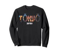 Préfecture de Tokyo Japon Ville de Tokyo Design Vintage Sweatshirt